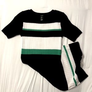 Ribbed Sweater-Knit Dress / forever 21 / Size Small